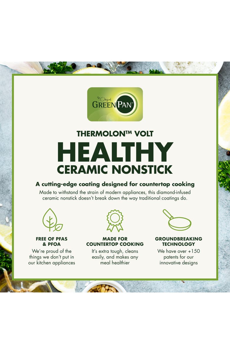 GreenPan Bistro 8-Cup Traditional Rice Cooker, Alternate, color, 