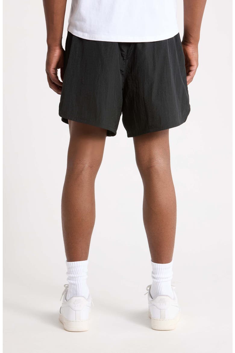 MLB Nylon Gym Shorts, Alternate, color, BLACK