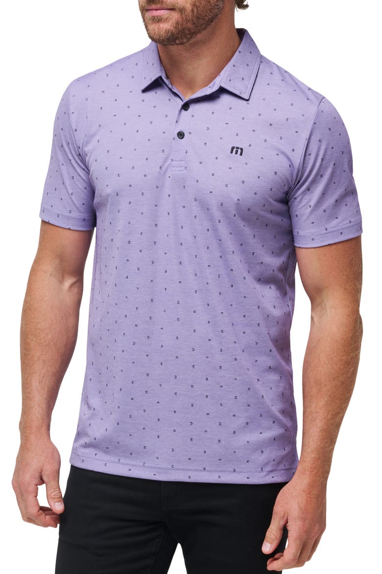 Always Summer Piqué Polo, Main, color, HEATHER IMPERIAL