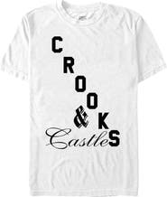 Crooks & Castles Men's Crooks & Castles Big Bold Logo Graphic T-Shirt