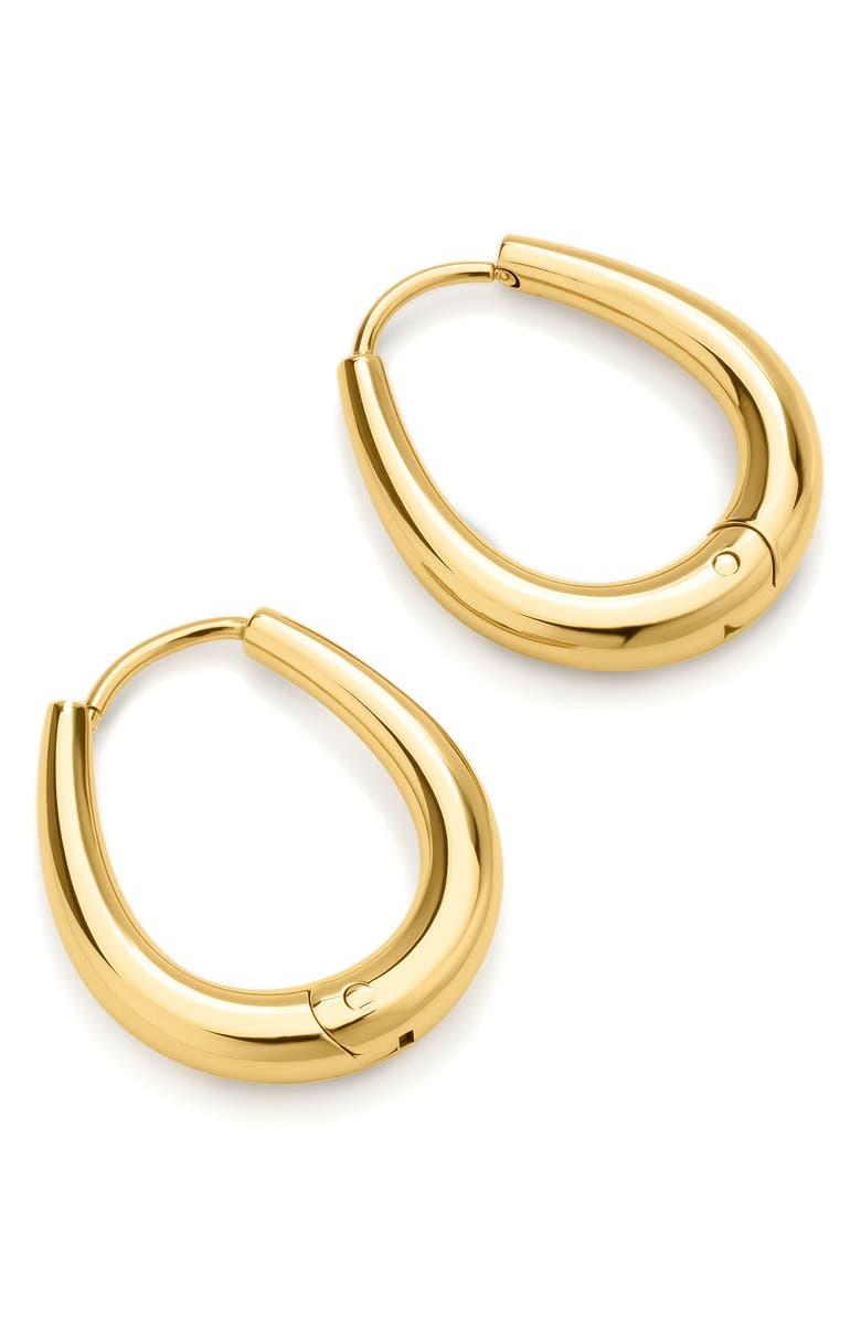 D.LOUISE Tapered Oval Hoop Earrings, Alternate, color,