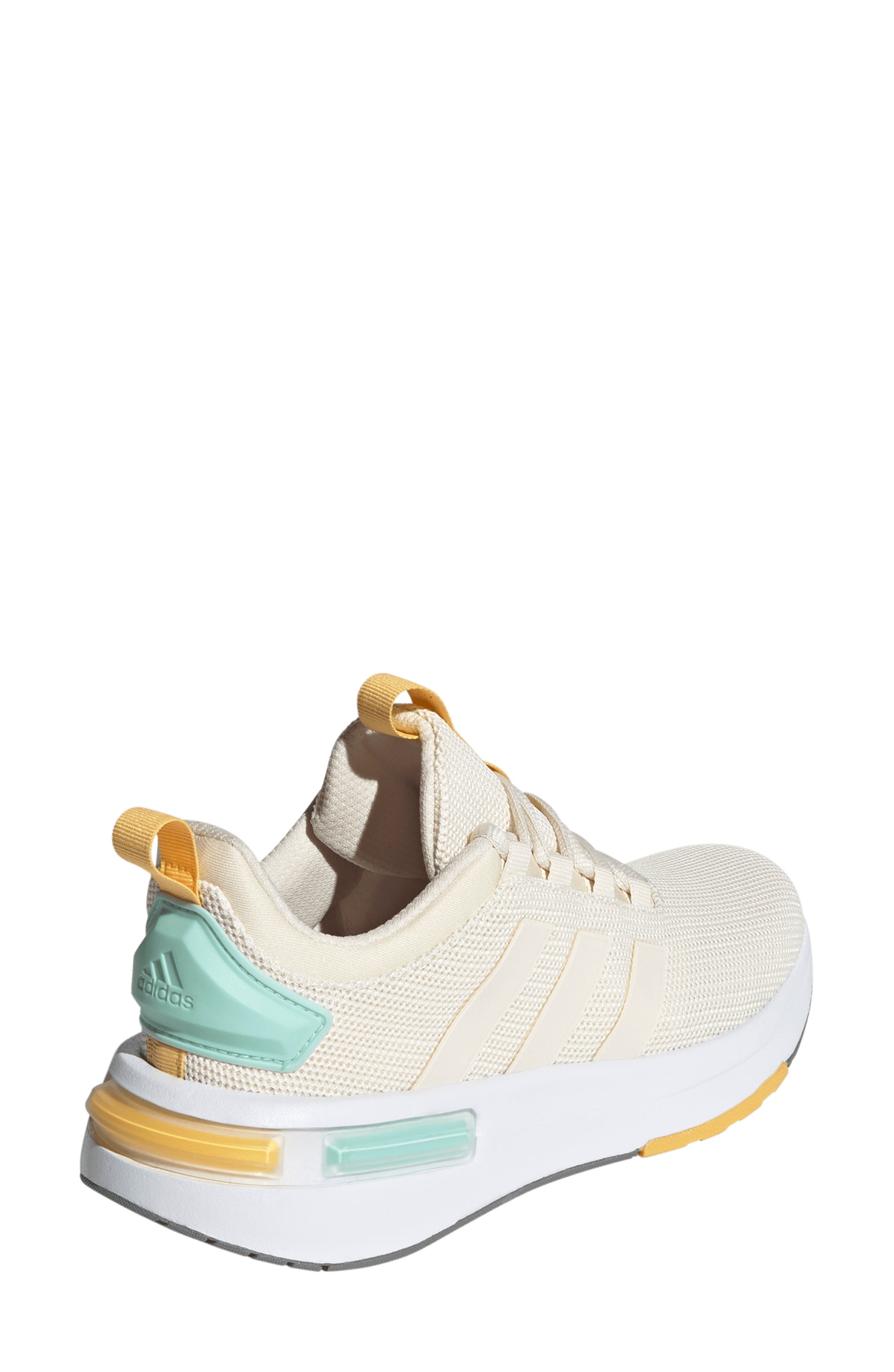 adidas Racer TR23 Sneaker, Alternate, color, Wonder White/ White/ Aqua