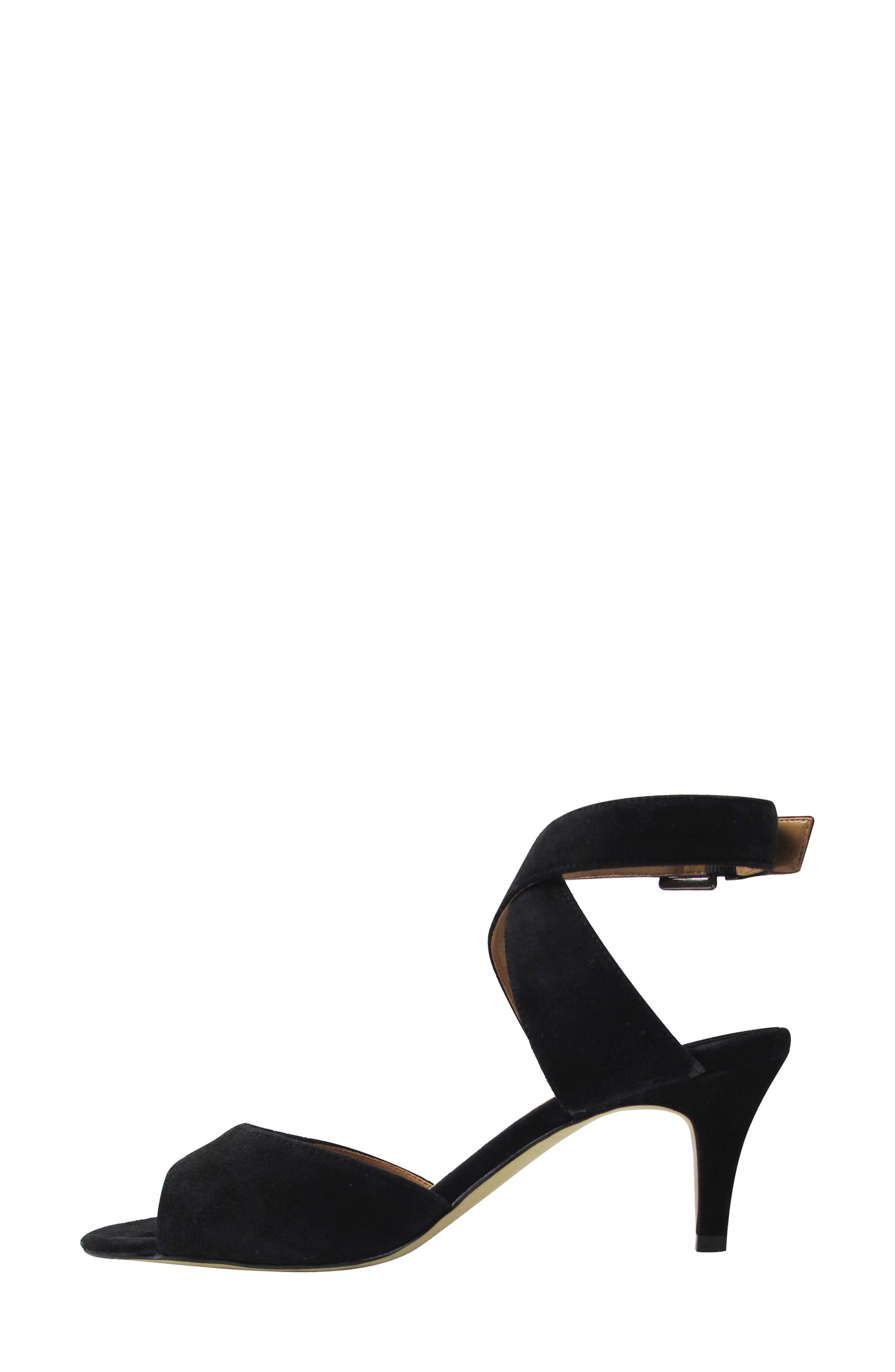 J. Reneé Soncino Strappy Sandal, Alternate, color, Black
