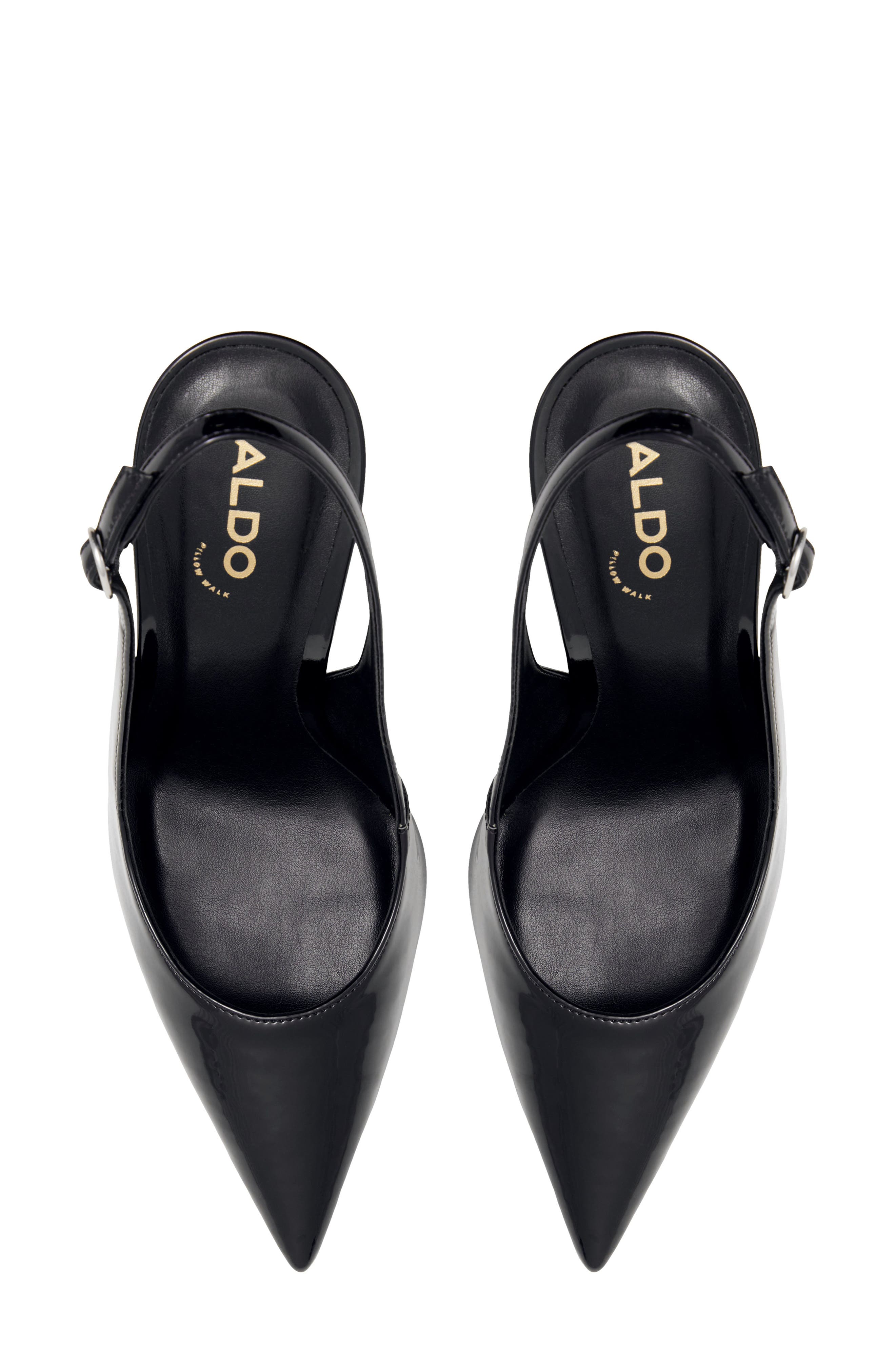 ALDO Stessy Slingback Pointed Toe Pump, Alternate, color, Black