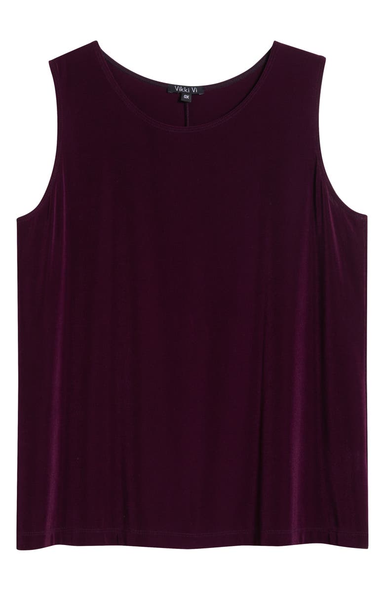 Vikki Vi Stretch Knit Tank, Alternate, color, 