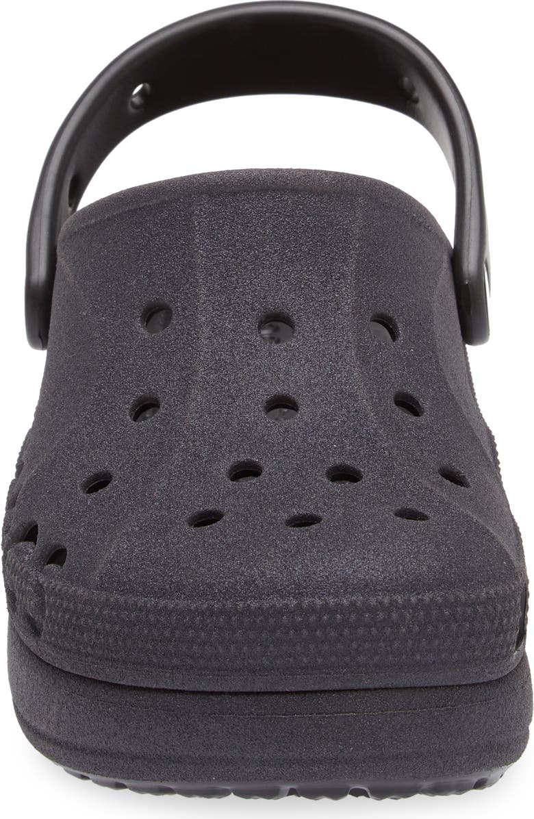 CROCS Baya Platform Glitter Clog, Alternate, color,