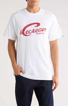 ICECREAM Script Graphic T-Shirt