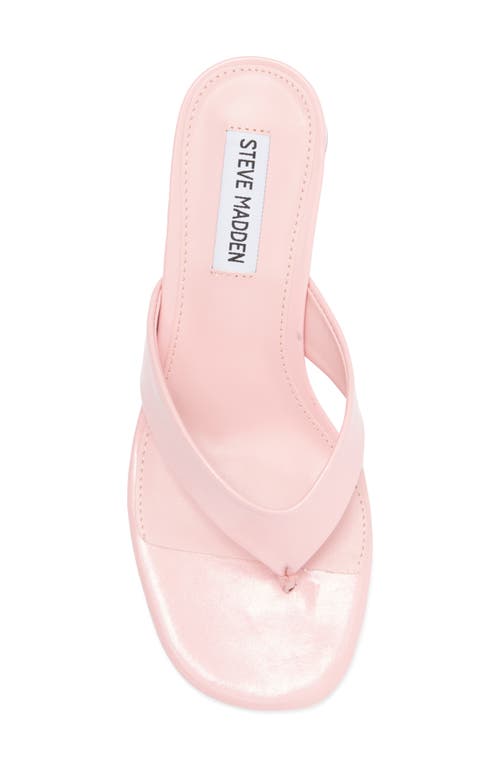 Steve Madden Kitana Block Heel Slide Sandal In Pink