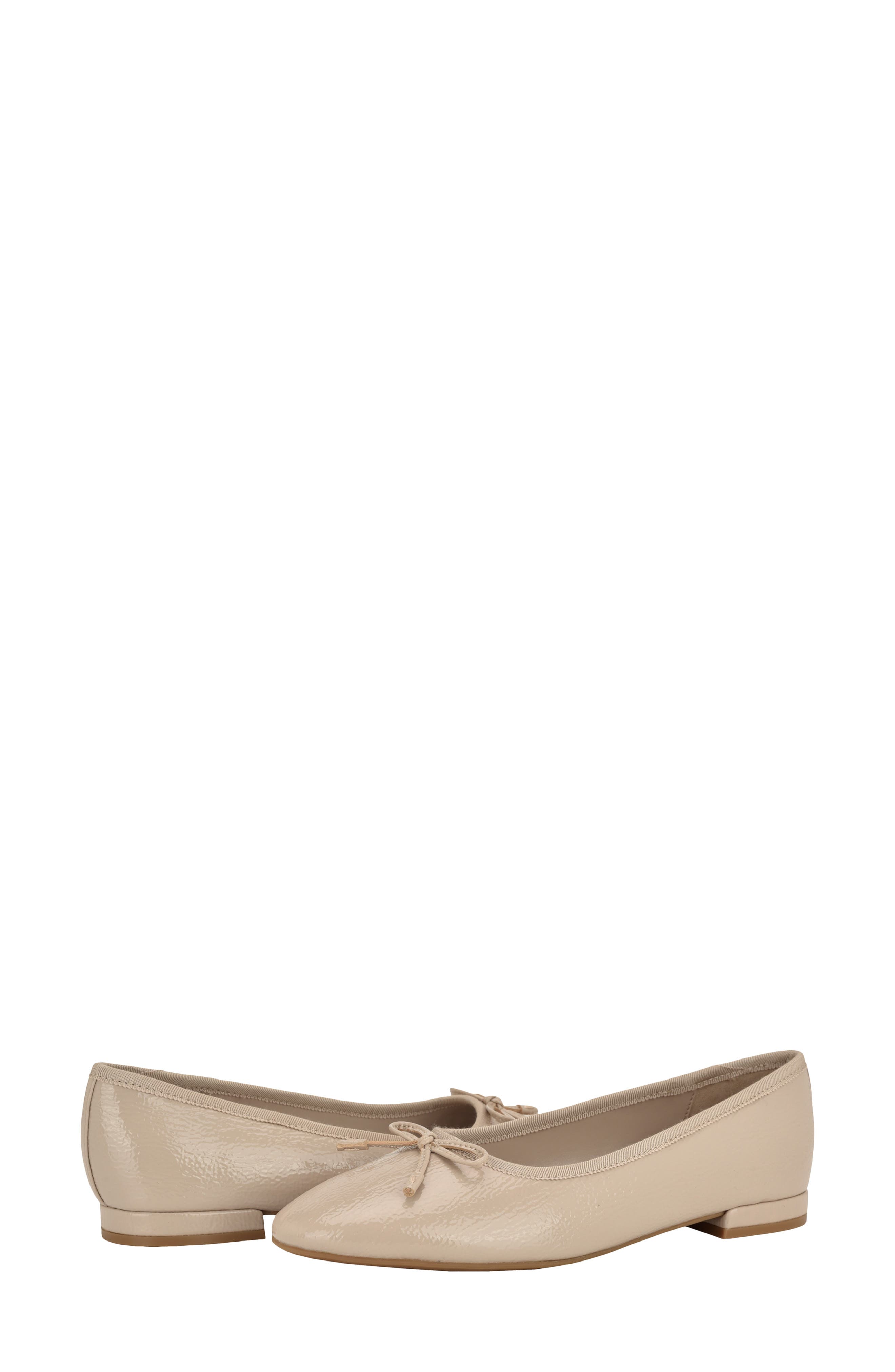Calvin Klein Cyrie Ballet Flat, Alternate, color, Taupe