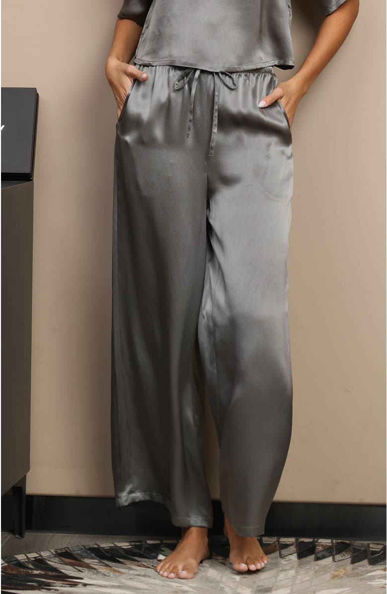 SILKSILKY Pure Silk Casual Women's Pants, Alternate, color, 