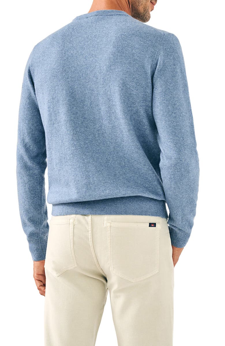 Faherty Jackson Organic Cotton Blend Performance Sweater, Alternate, color,