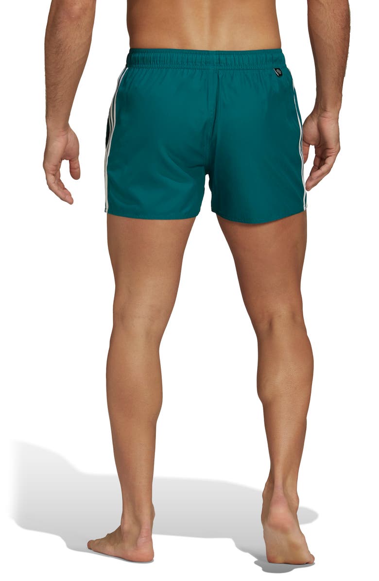 adidas Men's Classic 3-Stripes Swim Trunks, Alternate, color, 