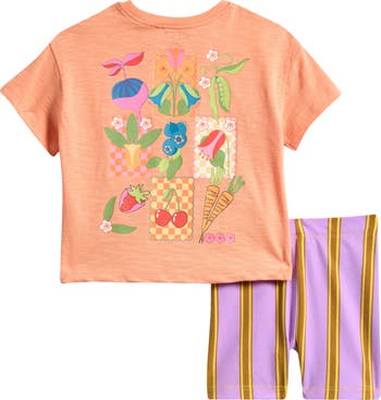 NEXT Kids' Graphic T-Shirt Shorts Set Nordstrom