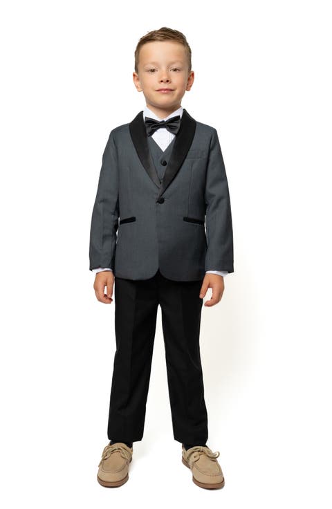 Kids' Love & Angels 5-Piece Slim Fit Tuxedo