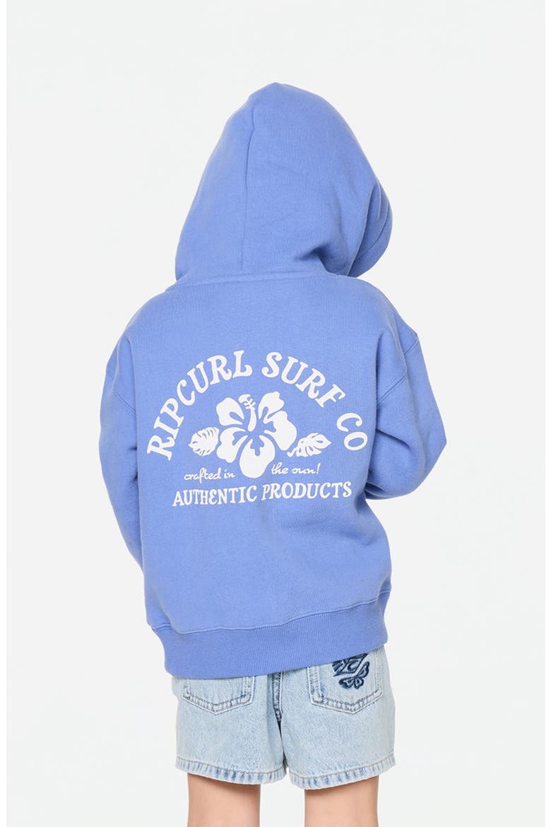 Kids' Surf Graphic Cotton Hoodie, Alternate, color, MID BLUE