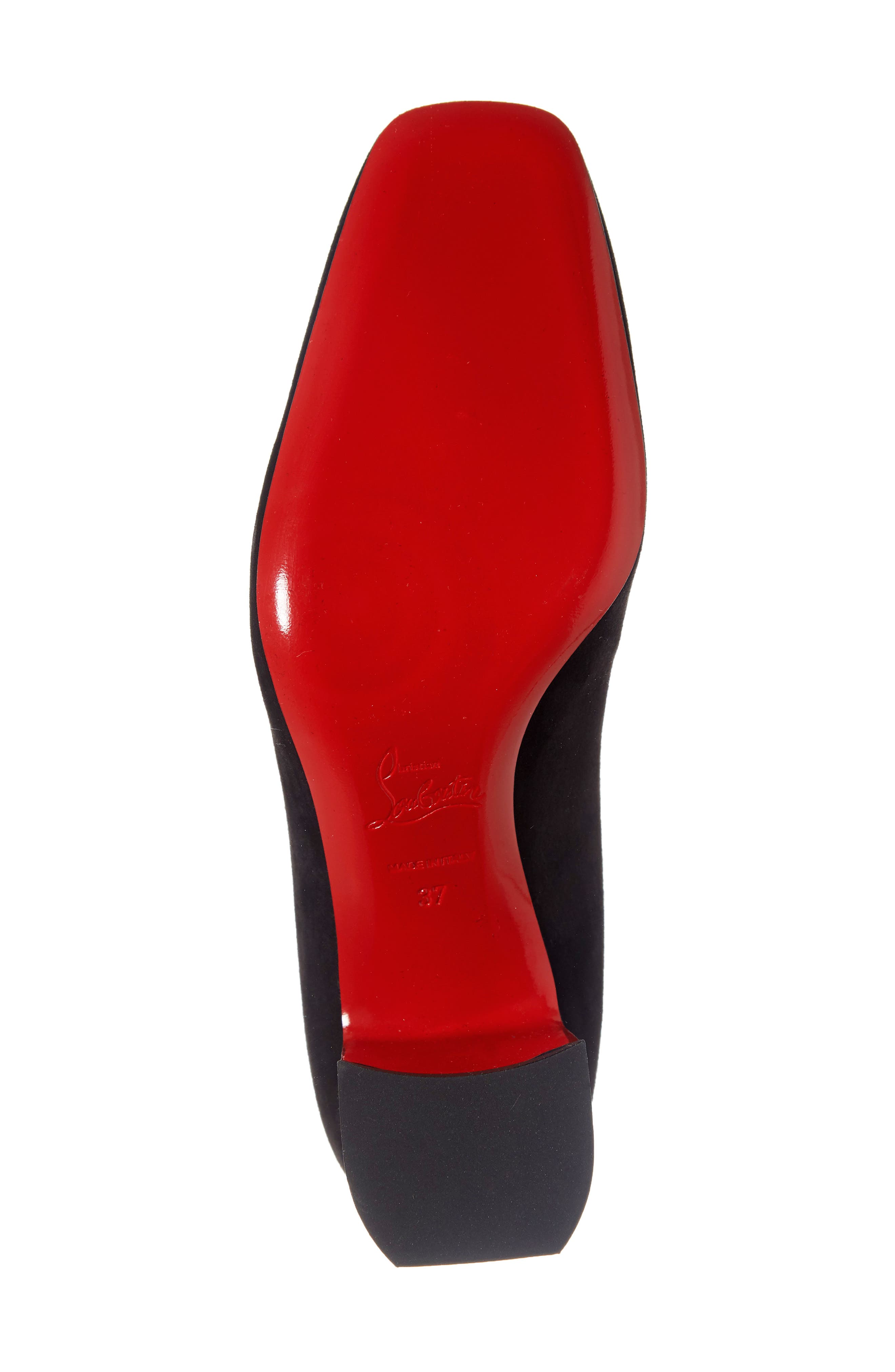 Christian Louboutin Square Toe Pump, Alternate, color, 