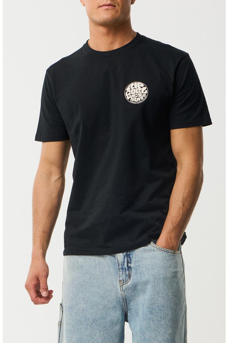 Wettie Icon Cotton Graphic T-Shirt, Main, color, BLACK