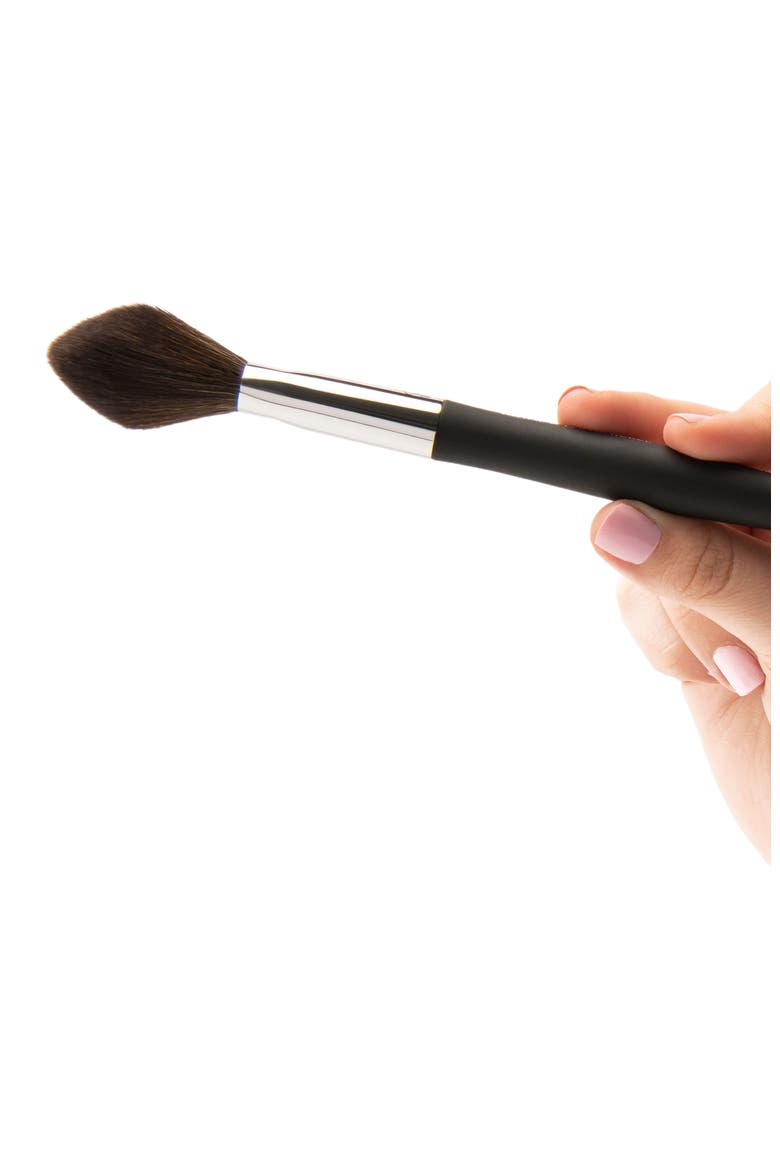 Pro Flat Blush Makeup Brush, Alternate, color, Black
