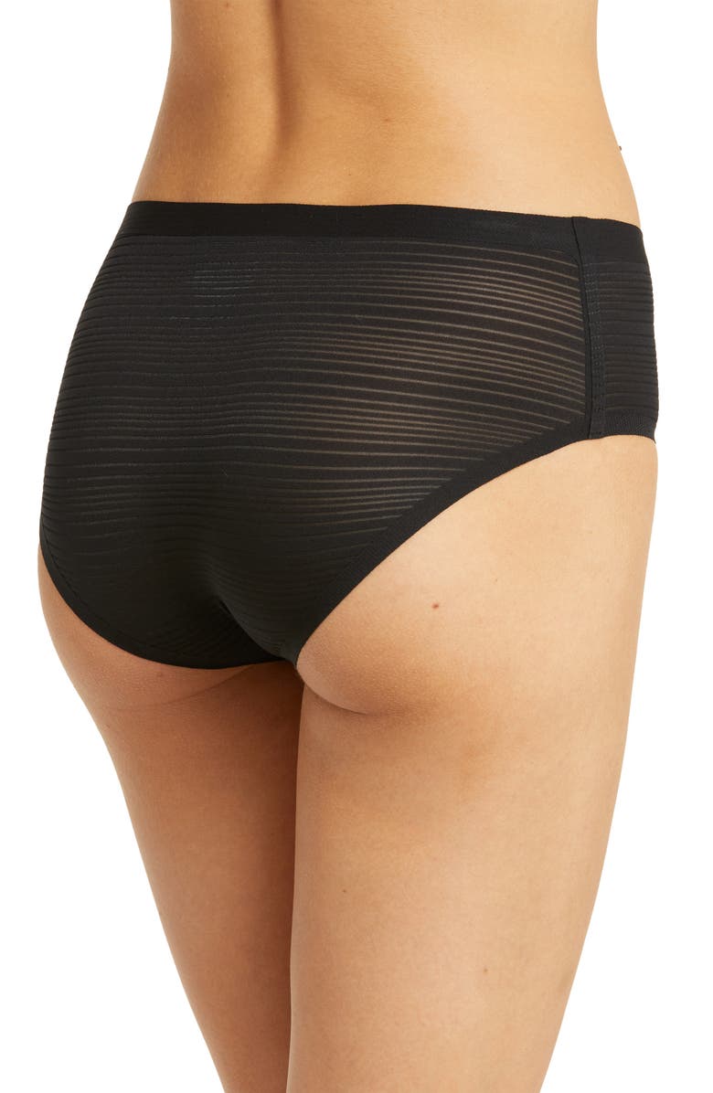 Chantelle Lingerie Stripe Hipster Briefs, Alternate, color, 