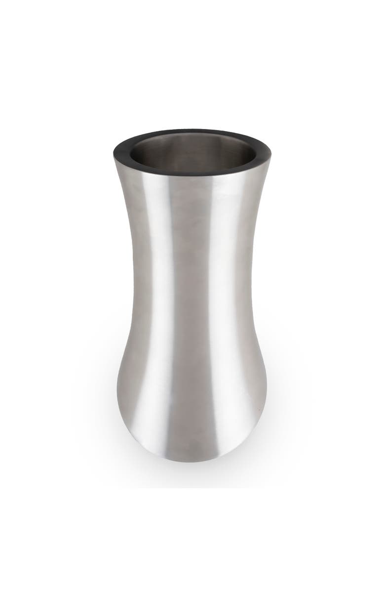 Viski Harrison Convex Bottle Chiller, Alternate, color, Silver