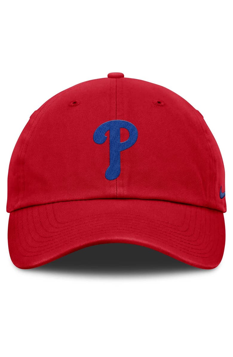 Nike Men's Nike Red Philadelphia Phillies Club Adjustable Hat, Alternate, color, Red