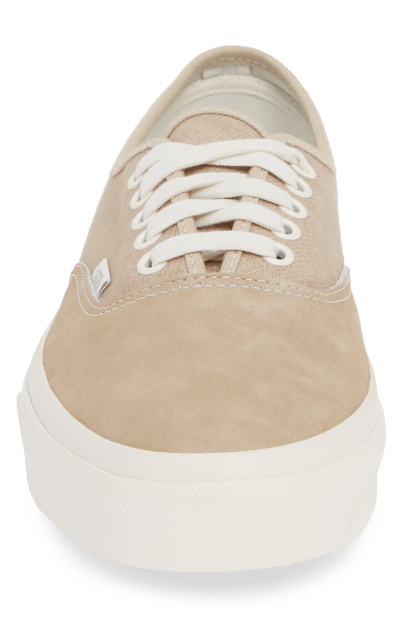 Vans Authentic Sneaker, Alternate, color, Humus/ Washed Nubuck/ Canvas