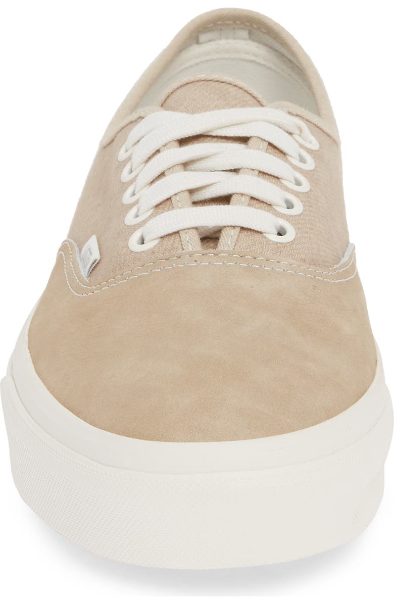 Vans Authentic Sneaker, Alternate, color, Humus/ Washed Nubuck/ Canvas