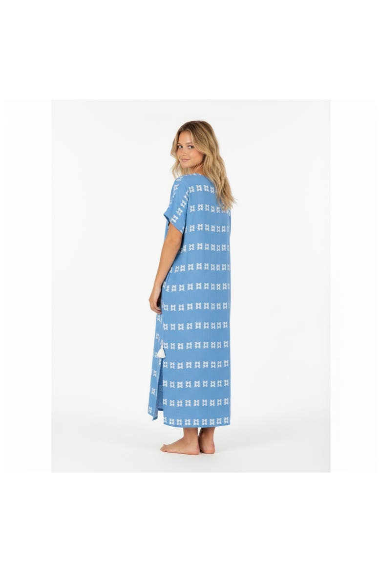 Capucine Maxi Womens Caftan, Alternate, color, Sky Blue