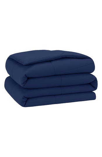 Luxury Home Microfiber Comforter & Sham Set In Blue