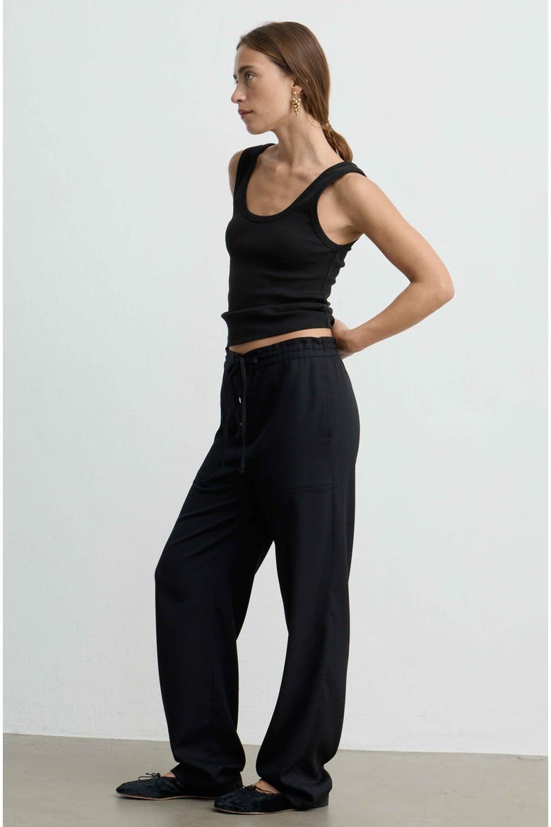 U Neck Tank, Alternate, color, Black
