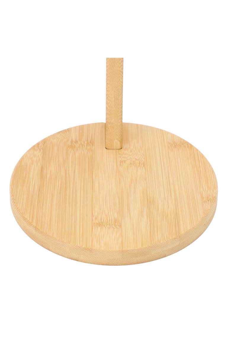 Wood Banana Hanger, Alternate, color, Bamboo