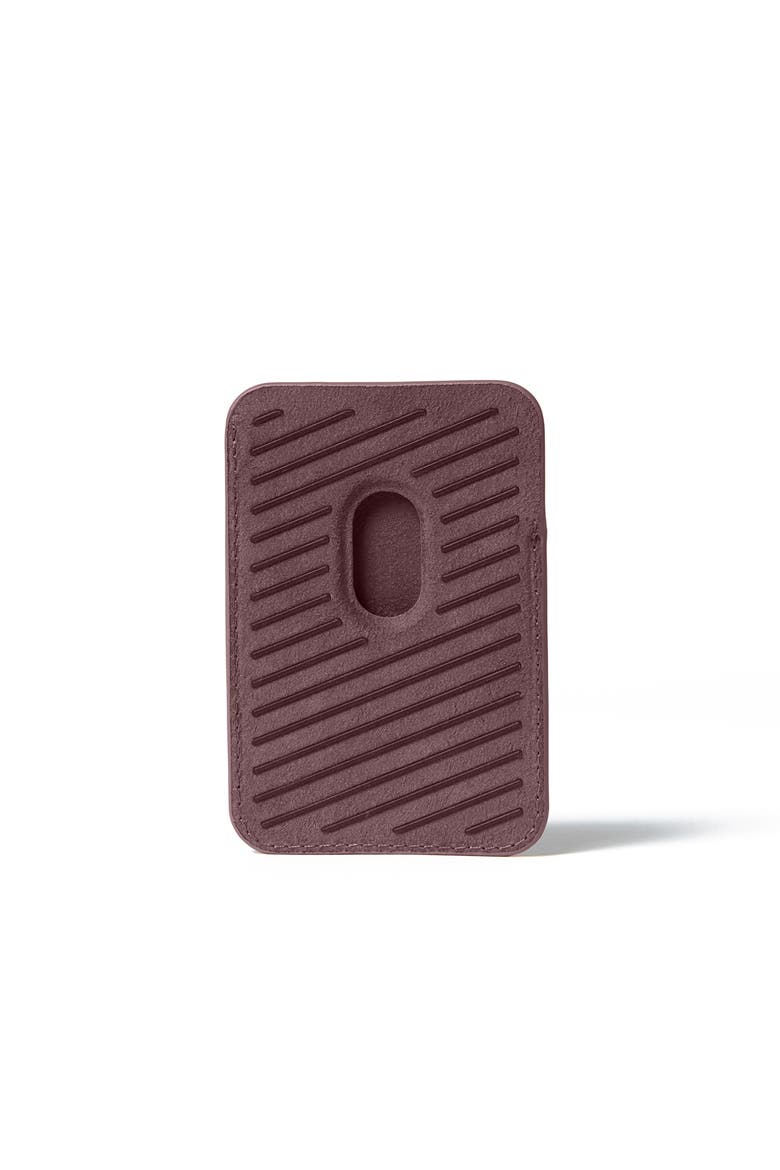 Full Leather MagSafe Wallet for iPhone, Alternate, color, Bronze Red