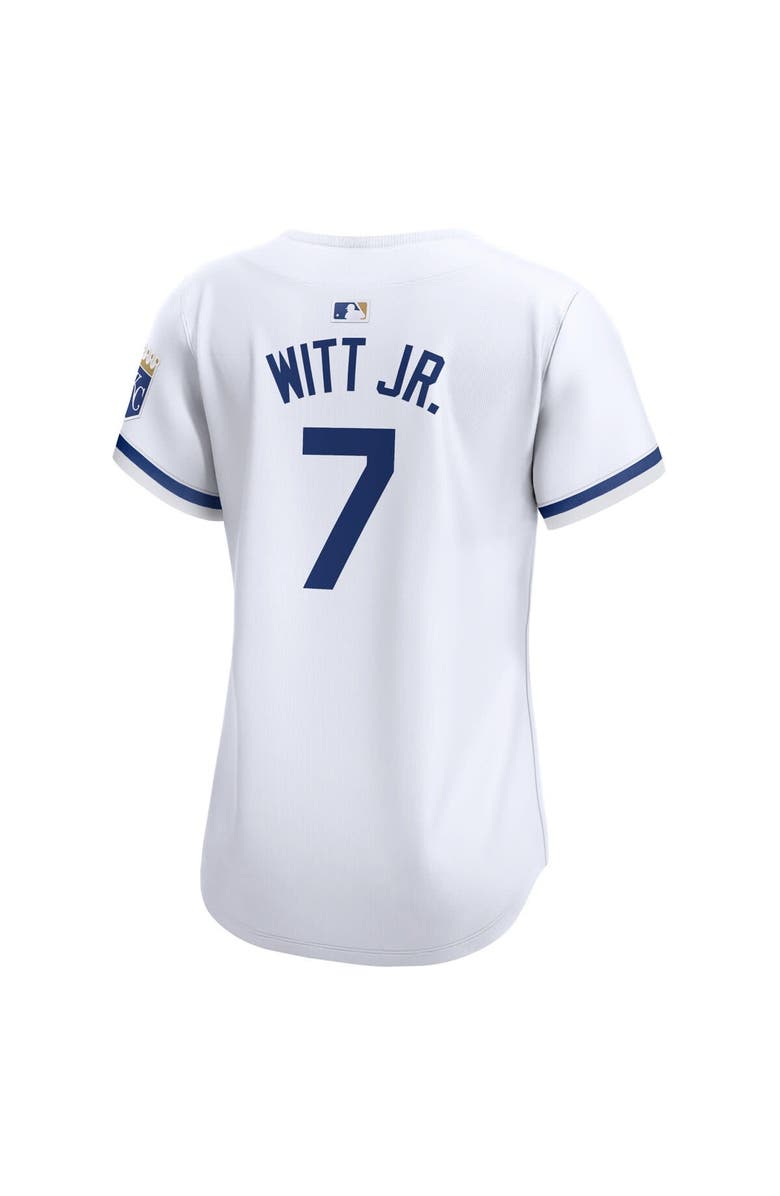 Nike Women's Nike Bobby Witt Jr. White Kansas City Royals Home Limited Player Jersey, Alternate, color,