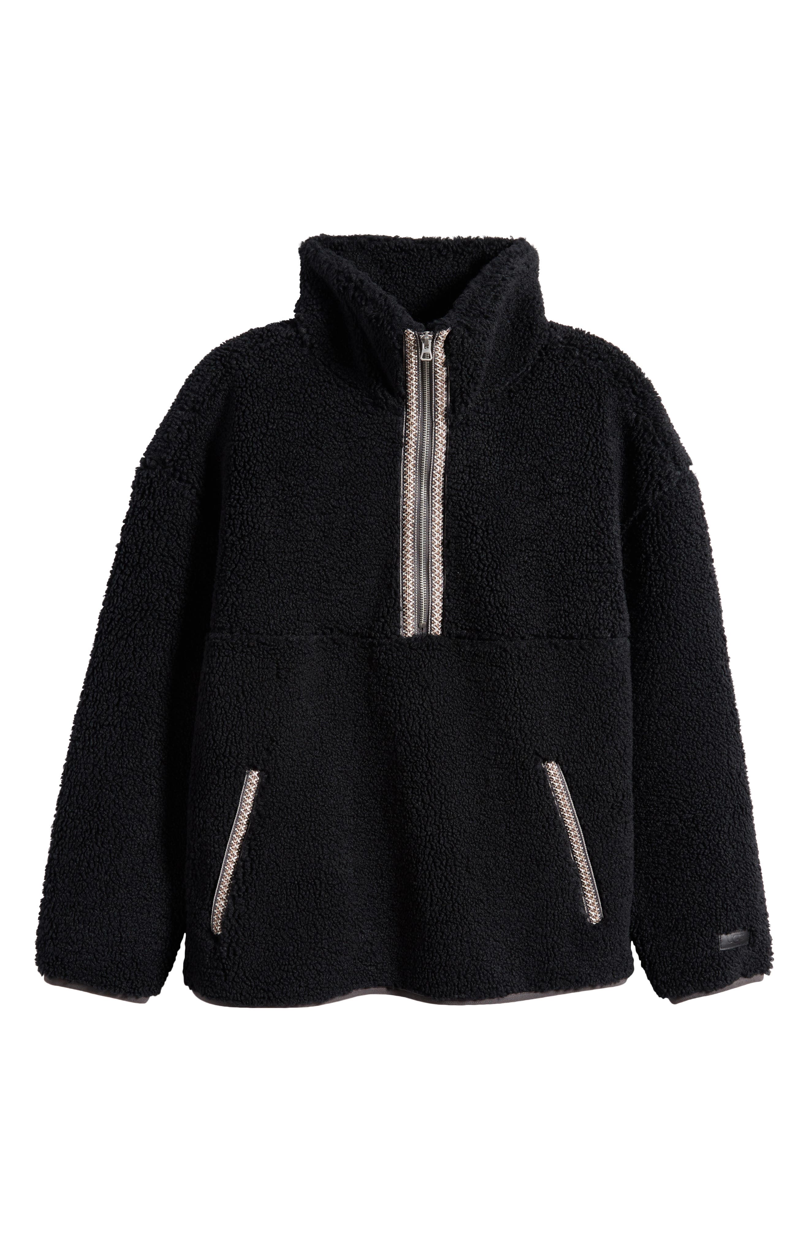 UGGbraid Half Zip Fleece Pullover (Men) | Nordstrom