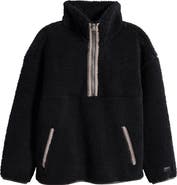 UGG® UGGbraid Half Zip Fleece Pullover