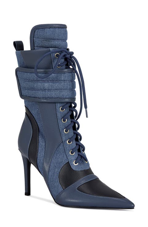 Amada Patchwork Bootie (Women)