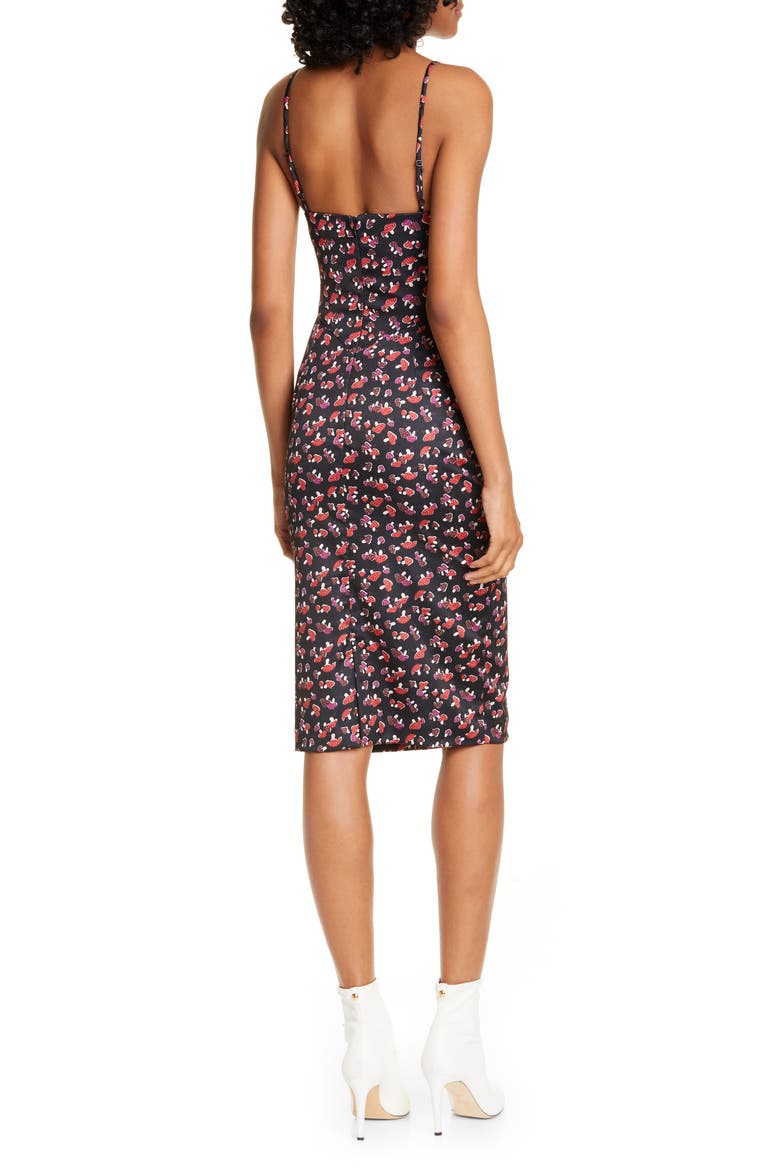 Chelsea Mushroom Print Sundress, Alternate, color, RED MUSHROOM