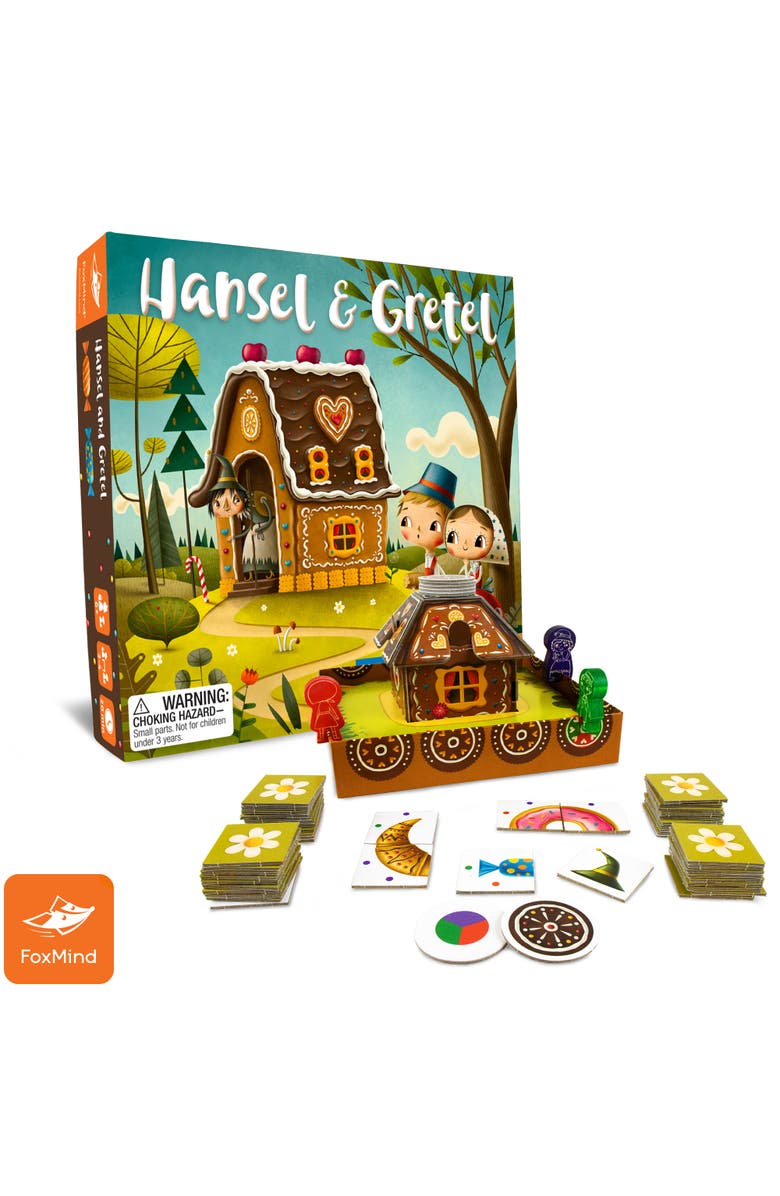 FoxMind Granna Fairytale Series, Kids Tilelaying Board Game, Alternate, color, Multicolored