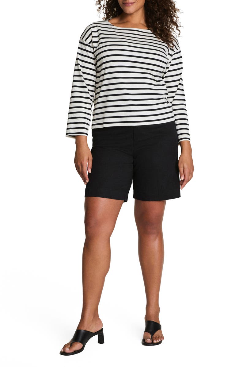 SPANX<sup>®</sup> Cool Cotton Top, Alternate, color, White Yacht Stripe