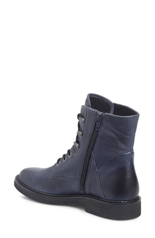 Comfortiva Elsberry Water Resistant Lace-up Bootie In Blue
