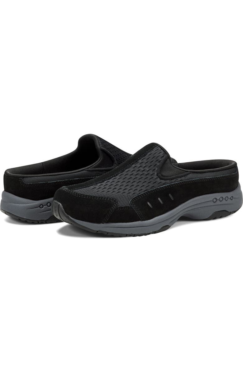 Easy Spirit Traveltime Sneaker, Alternate, color, Black