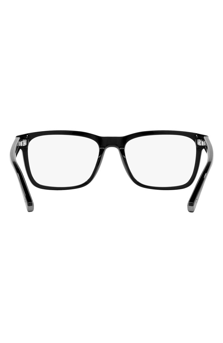 COACH 54mm Rectangular Optical Glasses, Alternate, color, 