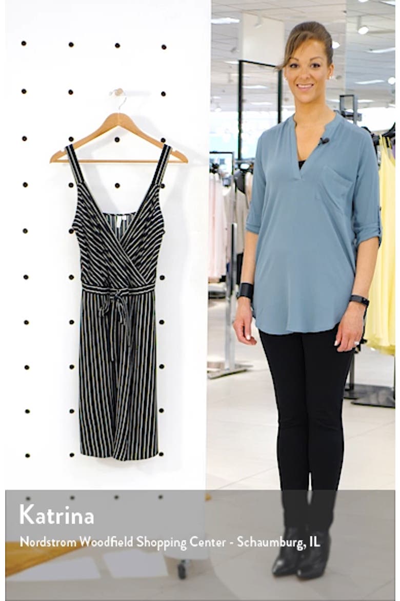 Sleeveless Tie Waist Dress video