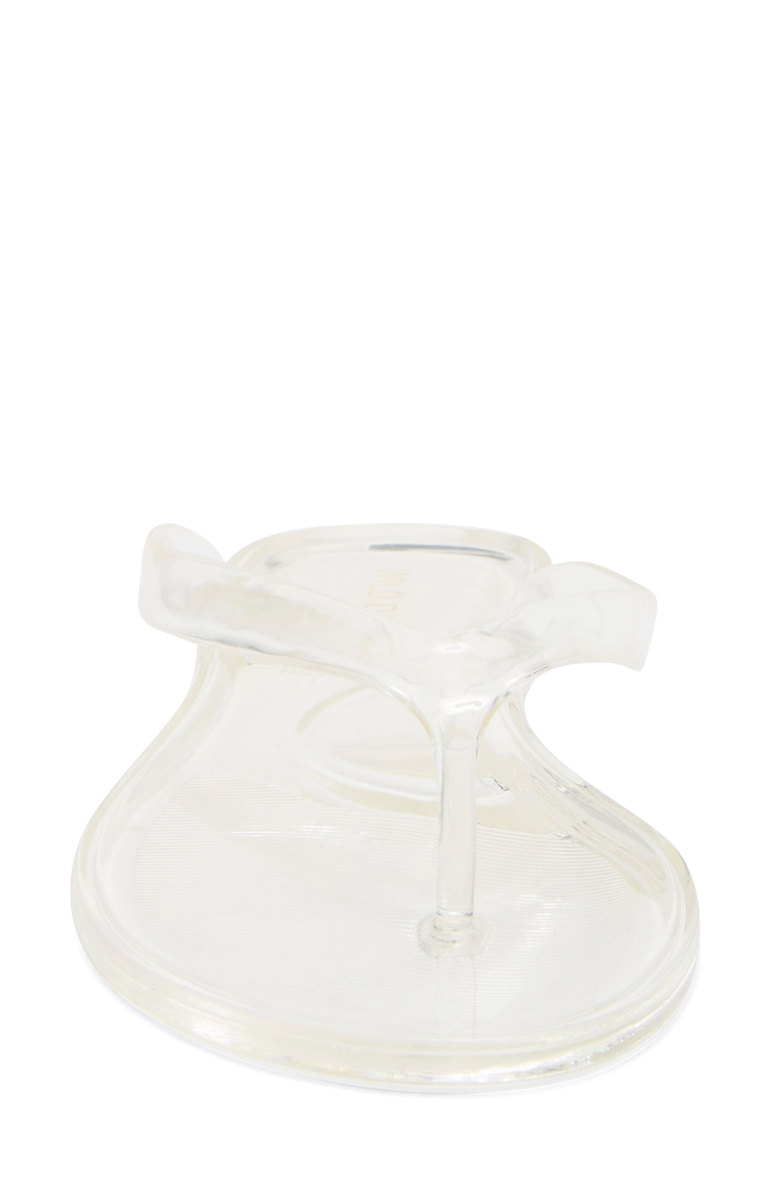 Jolie Flip Flop Sandal, Alternate, color, CLEAR