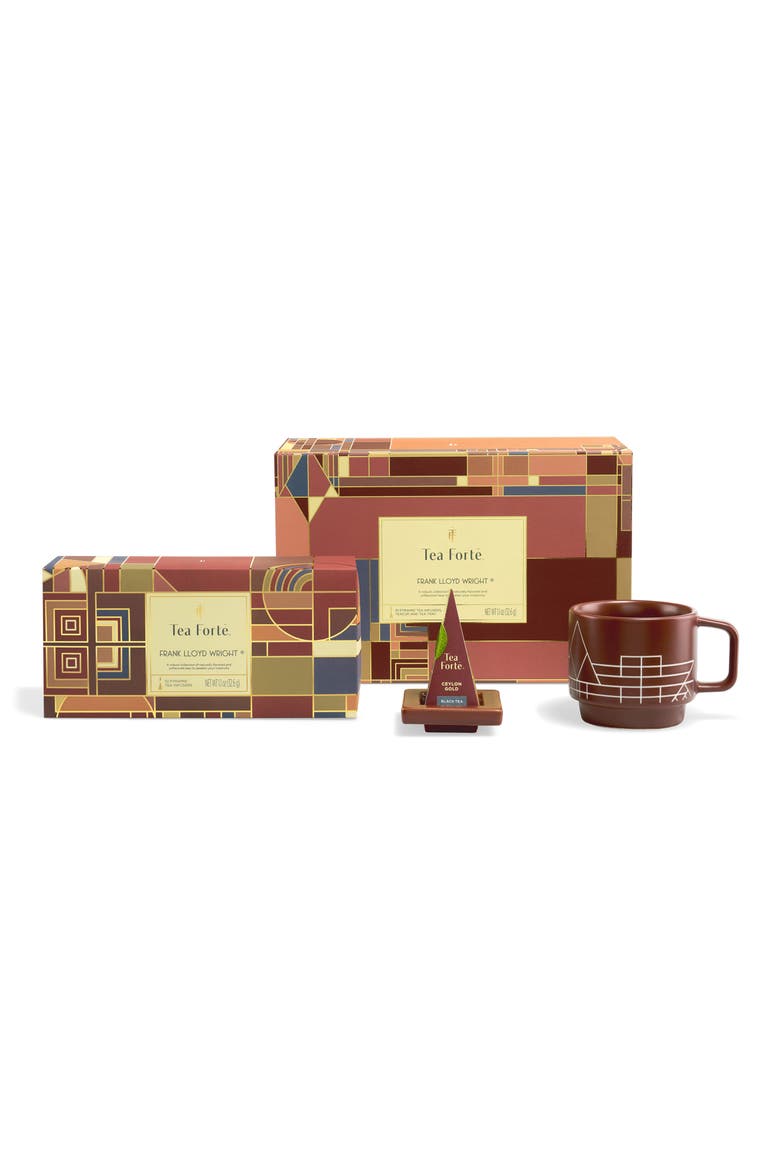 Frank Lloyd Wright 10-Piece Tea Set, Main, color, NO COLOR