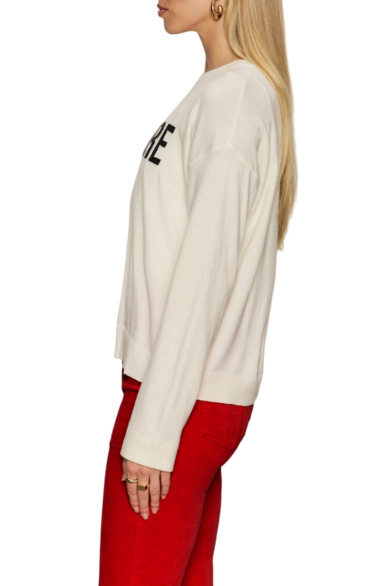 Crewneck Sweater, Alternate, color, IVORY CHALK