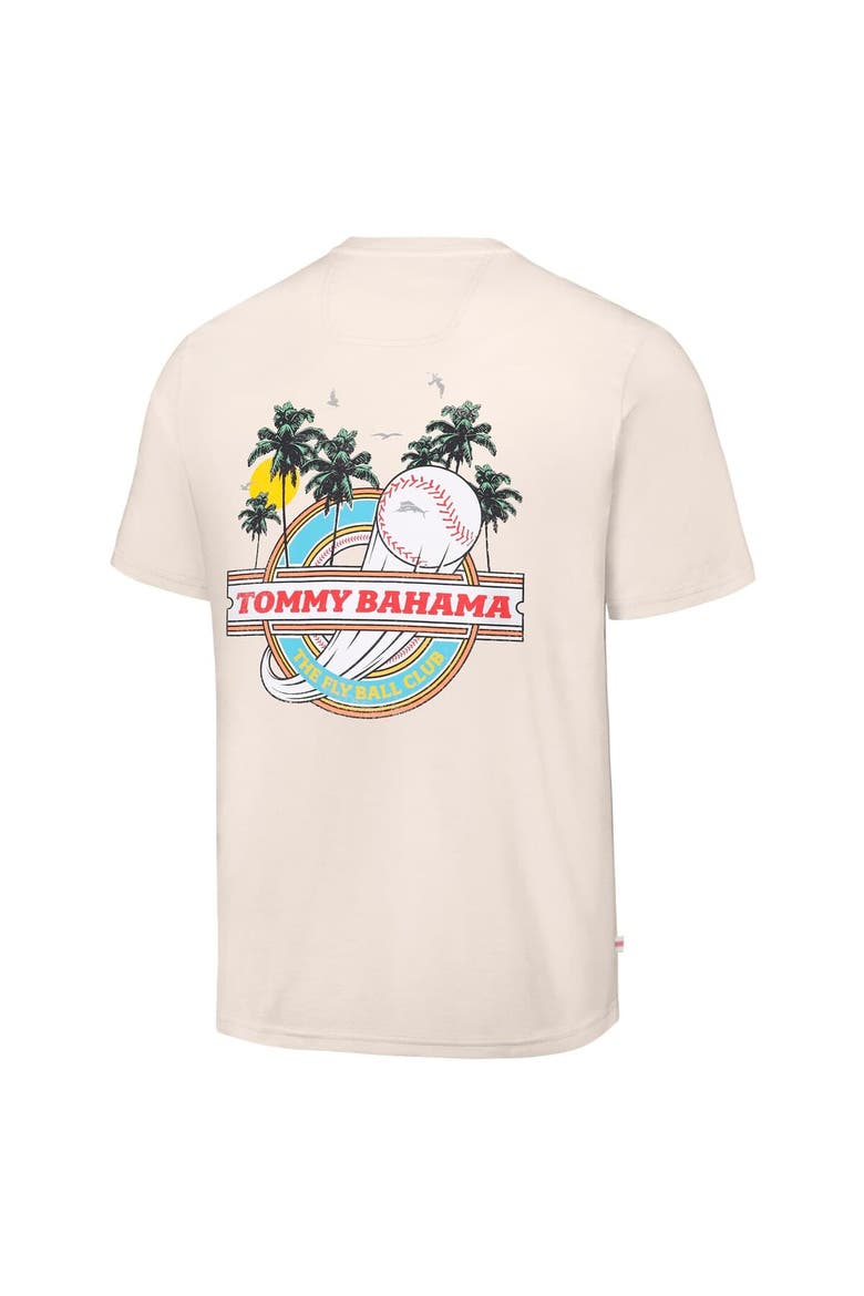 Men's Tommy Bahama  Cream San Diego Padres Fly Ball Club T-Shirt, Alternate, color, Cream