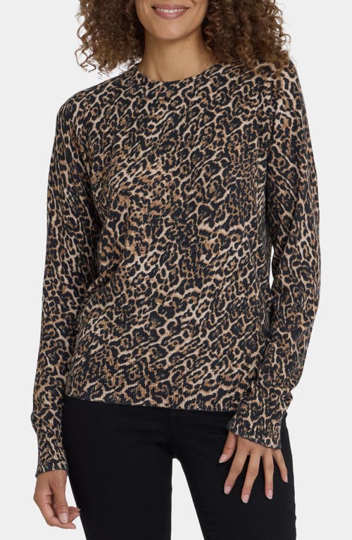 Nydj Cheetah Sweater In Multi