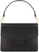 Mac Duggal Classic Leather Medium Size Shoulder Bag