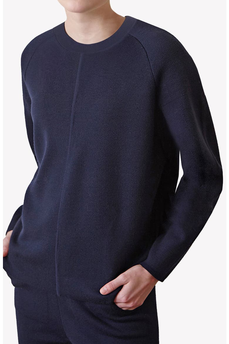 Modern Sweatshirt, Alternate, color, Midnight